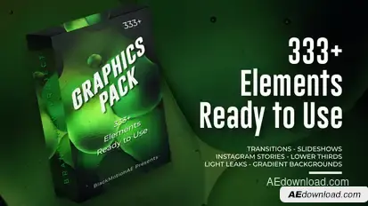 Graphics Pack broadcast-packages template preview