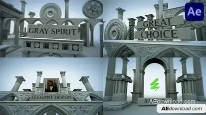 Gray Spirit for After Effects Openers template preview