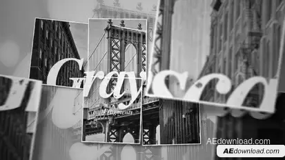 Grayscale Urban Frames Openers template preview