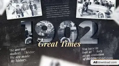 Great Historical Events Openers template preview