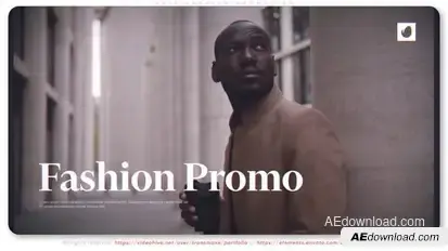 Grid Fashion Promotion broadcast-packages template preview
