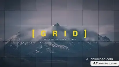 Grid Gallery Video Displays template preview