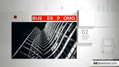 Grid Stock Slideshow Video Displays template preview
