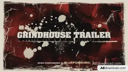Grindhouse Trailer Openers template preview