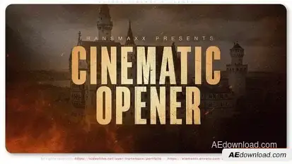 Grunge Cinematic Opener Openers template preview