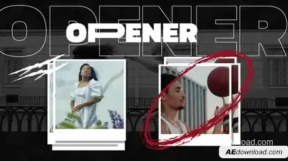 Grunge Dynamic Opener Openers template preview