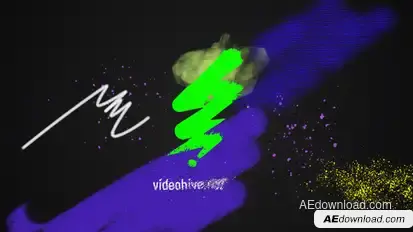 Grunge Glitch Reveal Logo Logo Stings template preview