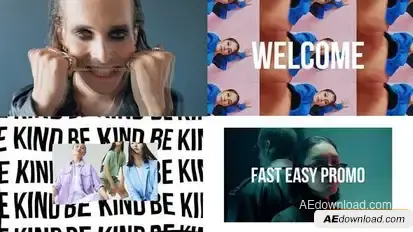 Grunge Hip-Hop Urban Promo | AE Openers template preview