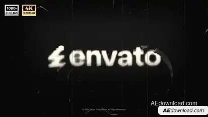 Grunge Logo Animation Logo Stings template preview
