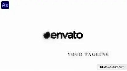 Grunge Logo Reveal Logo Stings template preview
