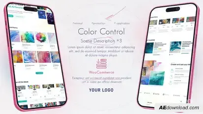 Grunge Minimal App Promo Product Promo template preview