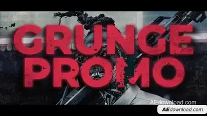 Grunge Neon Promo Openers template preview