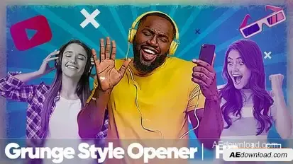 Grunge Opener Openers template preview