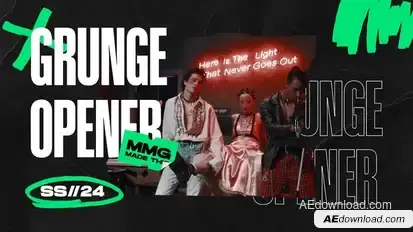 Grunge Opener Openers template preview