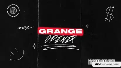 Grunge Opener Openers template preview
