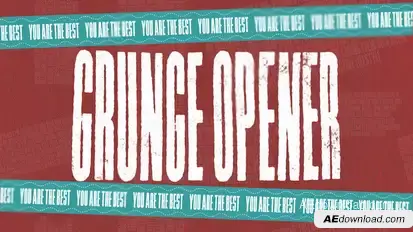 GRUNGE OPENER Openers template preview