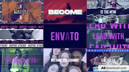 Grunge Opener Vibrant Openers template preview