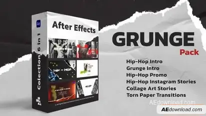 Grunge Pack Openers template preview