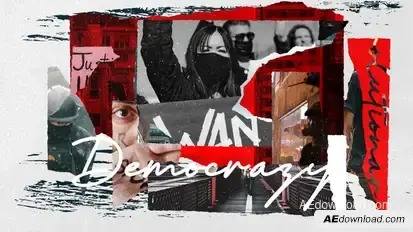 Grunge Photo Opener Openers template preview