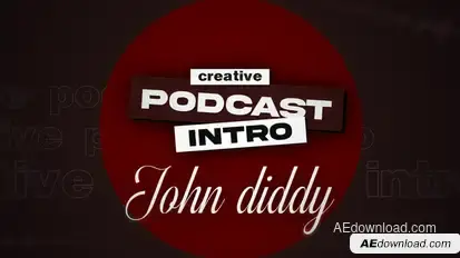 Grunge Podcast Intro Openers template preview