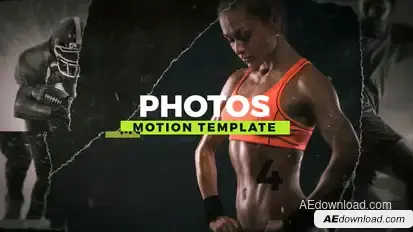 Grunge Promo 01 Video Displays template preview