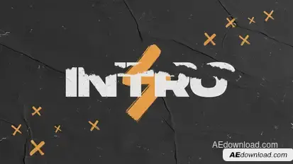 Grunge Sport Intro Openers template preview
