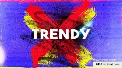 Grunge Street Funny Intro Logo Stings template preview