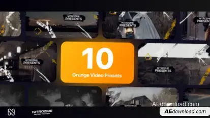 Grunge Typography Vol. 01 Titles template preview