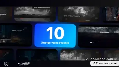 Grunge Typography Vol. 02 Titles template preview