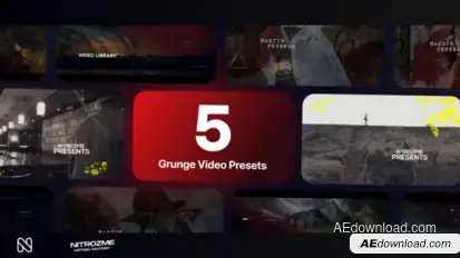 Grunge Typography Vol. 03 Titles template preview