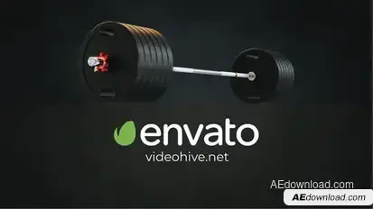 Gym - Fitness Logo Reveal Logo Stings template preview