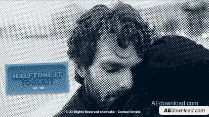 Halftone It Toolkit Elements template preview