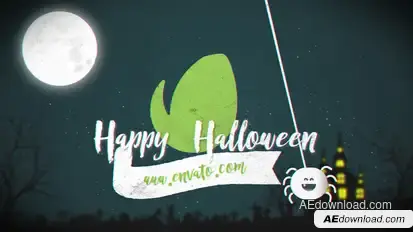 Halloween Logo Stings template preview