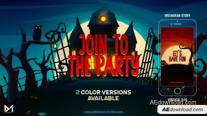 Halloween Openers template preview