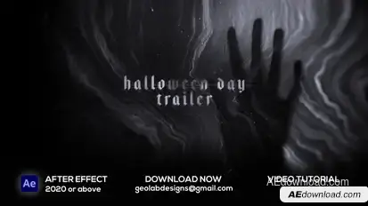 Halloween Day Trailer Openers template preview