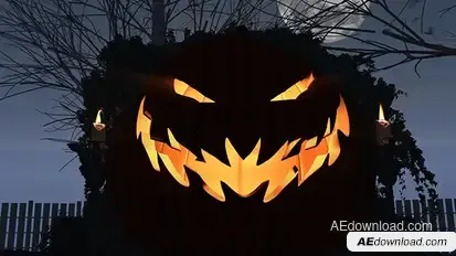 Halloween Forest Openers template preview