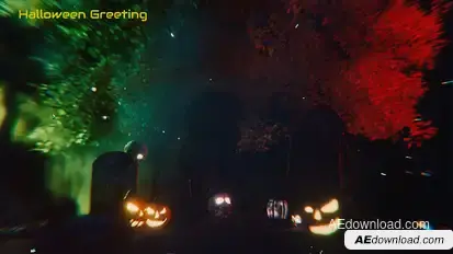 Halloween Greeting Product Promo template preview