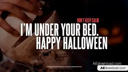 Halloween Headlines Titles template preview
