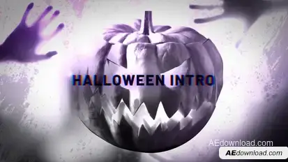 Halloween Intro Openers template preview