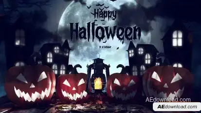 Halloween Intro | Happy Halloween Openers template preview