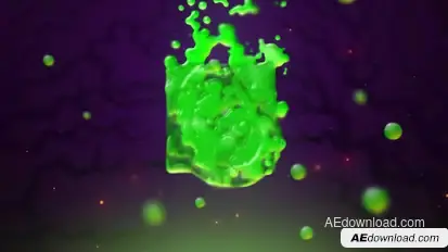 Halloween Liquid Logo Reveal Logo Stings template preview