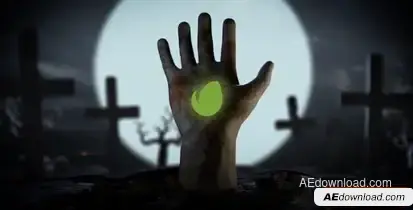 Halloween Logo Openers template preview