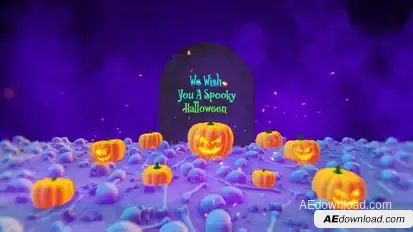 Halloween Logo Logo Stings template preview