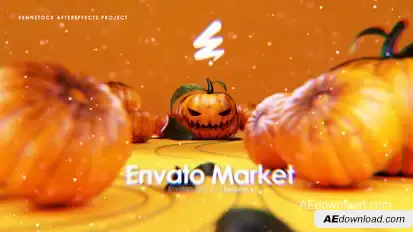 Halloween Logo Logo Stings template preview