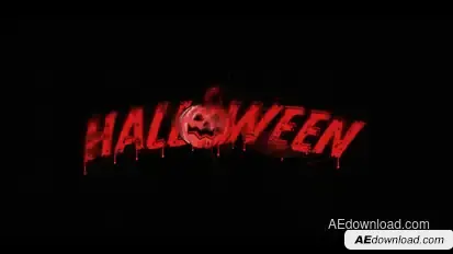Halloween Logo Logo Stings template preview