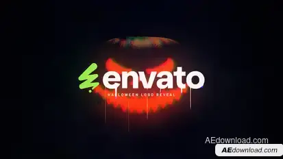 Halloween Logo Reveal Logo Stings template preview