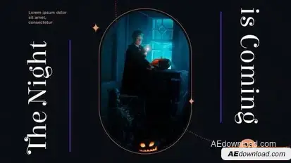 Halloween Nostalgia Fast Opener Openers template preview
