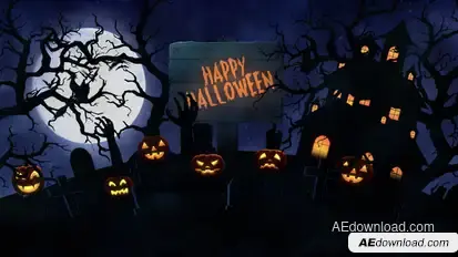 Halloween Opener Openers template preview