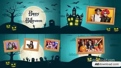Halloween Opener B160 Openers template preview