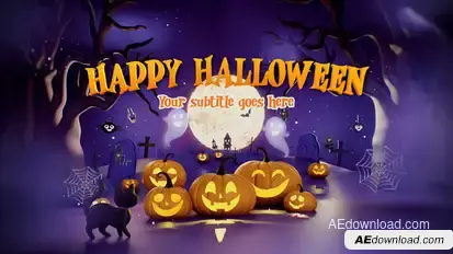 Halloween Opener | Happy Halloween Intro Openers template preview